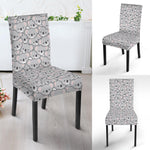 Cartoon Koala Pattern Print Dining Chair Slipcover