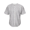 Cartoon Koala Pattern Print Men's Baseball Jersey