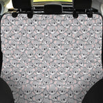 Cartoon Koala Pattern Print Pet Car Back Seat Cover