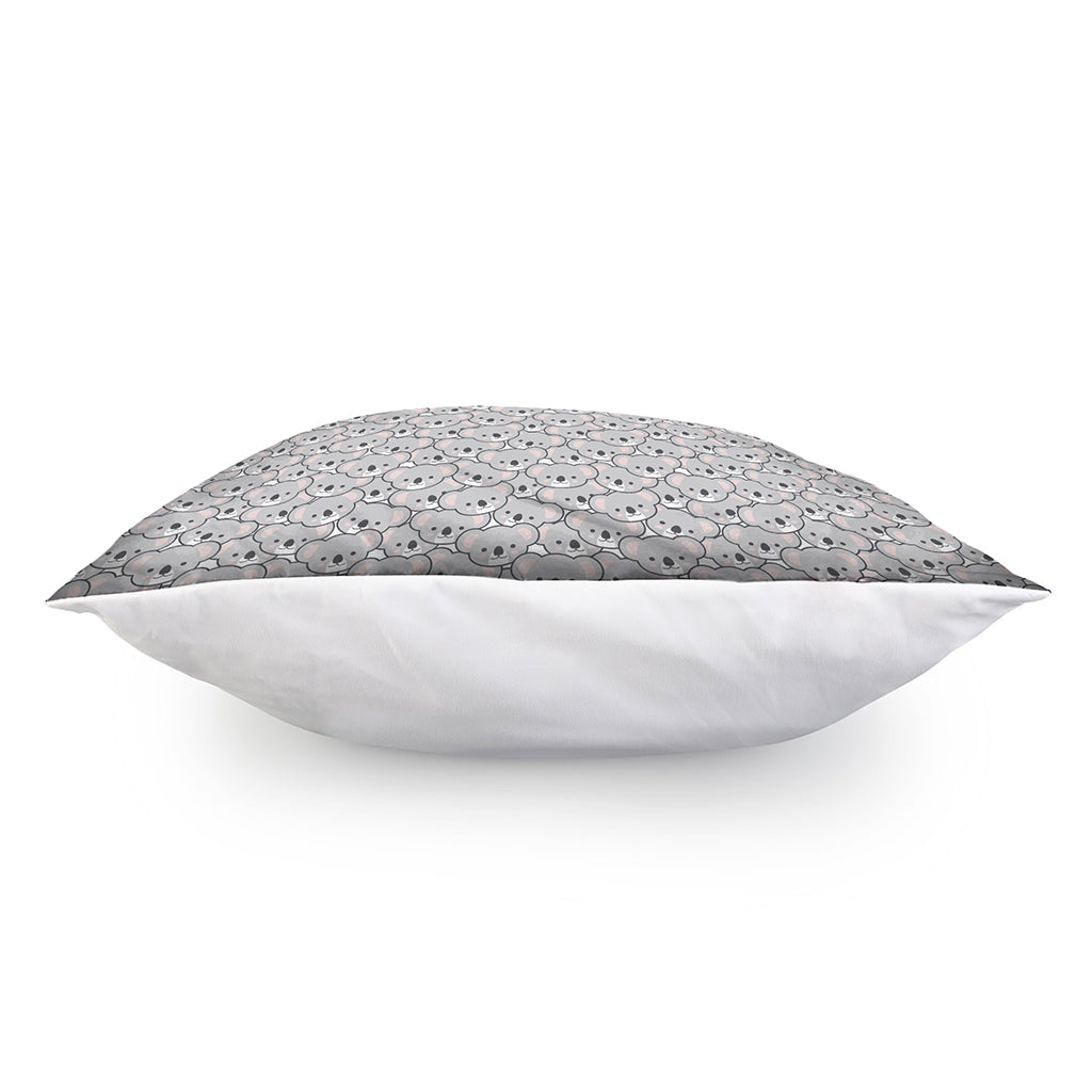 Cartoon Koala Pattern Print Pillow Cover