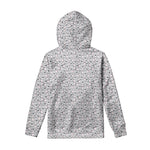 Cartoon Koala Pattern Print Pullover Hoodie