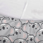 Cartoon Koala Pattern Print Sofa Cover