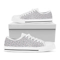 Cartoon Koala Pattern Print White Low Top Sneakers