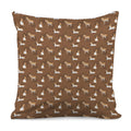 Cartoon Kulan Donkey Pattern Print Pillow Cover