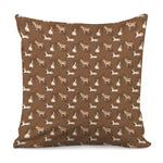 Cartoon Kulan Donkey Pattern Print Pillow Cover