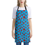 Cartoon Ladybird Pattern Print Apron