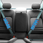 Cartoon Ladybird Pattern Print Car Seat Belt Covers