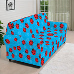 Cartoon Ladybird Pattern Print Sofa Cover