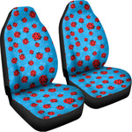 Cartoon Ladybird Pattern Print Universal Fit Car Seat Covers