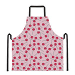 Cartoon Lollipop Pattern Print Apron