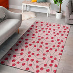 Cartoon Lollipop Pattern Print Area Rug