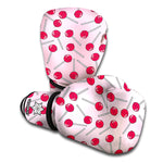Cartoon Lollipop Pattern Print Boxing Gloves