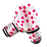 Cartoon Lollipop Pattern Print Boxing Gloves