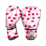 Cartoon Lollipop Pattern Print Boxing Gloves