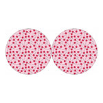 Cartoon Lollipop Pattern Print Car Coasters