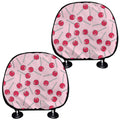 Cartoon Lollipop Pattern Print Car Headrest Covers