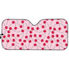 Cartoon Lollipop Pattern Print Car Sun Shade