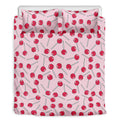 Cartoon Lollipop Pattern Print Duvet Cover Bedding Set