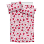Cartoon Lollipop Pattern Print Duvet Cover Bedding Set