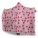 Cartoon Lollipop Pattern Print Hooded Blanket