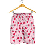 Cartoon Lollipop Pattern Print Men's Shorts