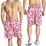 Cartoon Lollipop Pattern Print Men's Shorts