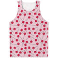 Cartoon Lollipop Pattern Print Men's Tank Top