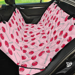 Cartoon Lollipop Pattern Print Pet Car Back Seat Cover