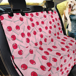 Cartoon Lollipop Pattern Print Pet Car Back Seat Cover