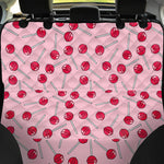 Cartoon Lollipop Pattern Print Pet Car Back Seat Cover
