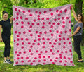 Cartoon Lollipop Pattern Print Quilt