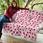 Cartoon Lollipop Pattern Print Quilt