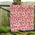 Cartoon Lollipop Pattern Print Quilt