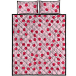 Cartoon Lollipop Pattern Print Quilt Bed Set