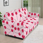 Cartoon Lollipop Pattern Print Sofa Cover