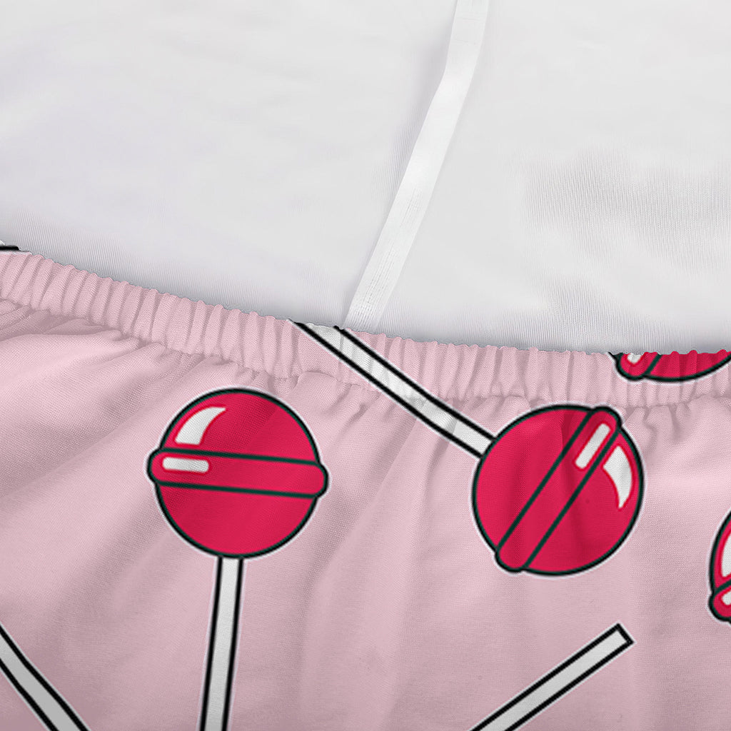 Cartoon Lollipop Pattern Print Sofa Cover