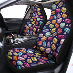 Cartoon Macaron Pattern Print Universal Fit Car Seat Covers