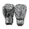 Cartoon Mechanic Pattern Print Boxing Gloves