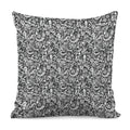 Cartoon Mechanic Pattern Print Pillow Cover