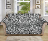 Cartoon Mechanic Pattern Print Sofa Protector