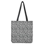 Cartoon Mechanic Pattern Print Tote Bag