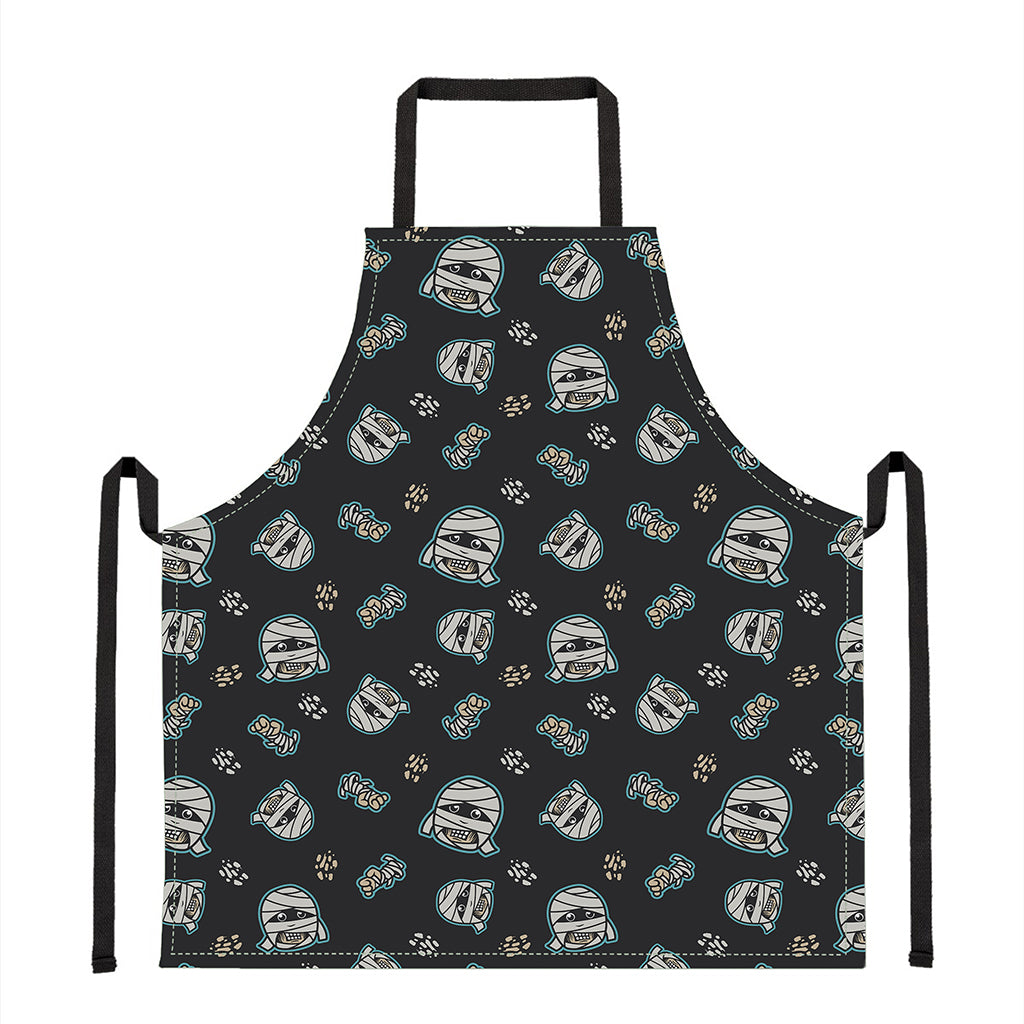 Cartoon Mummy Pattern Print Apron