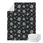 Cartoon Mummy Pattern Print Blanket