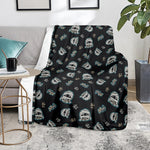 Cartoon Mummy Pattern Print Blanket