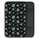 Cartoon Mummy Pattern Print Car Center Console Cover