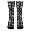 Cartoon Mummy Pattern Print Crew Socks