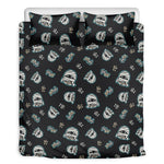 Cartoon Mummy Pattern Print Duvet Cover Bedding Set