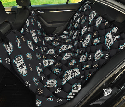 Cartoon Mummy Pattern Print Pet Car Back Seat Cover