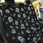 Cartoon Mummy Pattern Print Pet Car Back Seat Cover