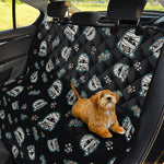 Cartoon Mummy Pattern Print Pet Car Back Seat Cover